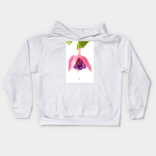 Fuchsia  'Taffeta Bow' Kids Hoodie